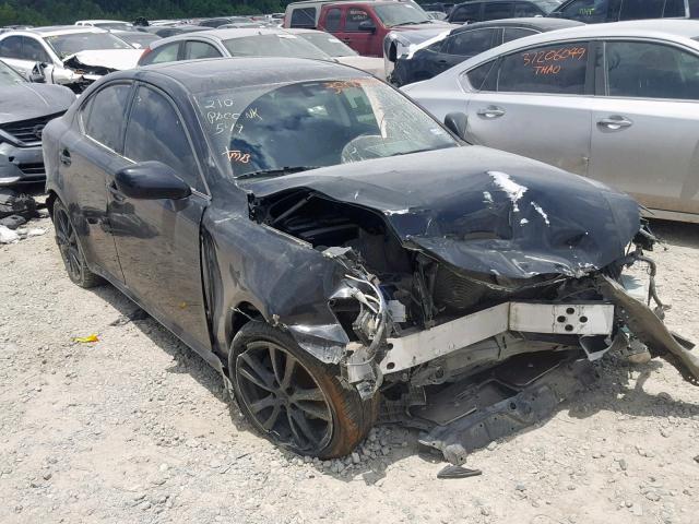 JTHBK262775047545 - 2007 LEXUS IS 250 BLACK photo 1