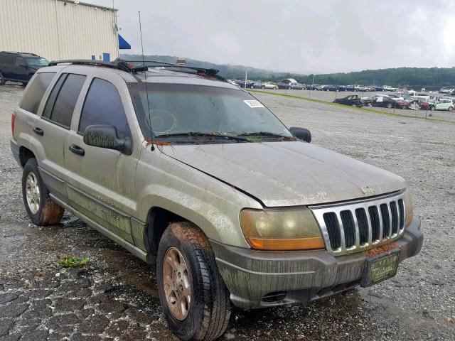 1J4GX48S41C507257 - 2001 JEEP GRAND CHER GRAY photo 1