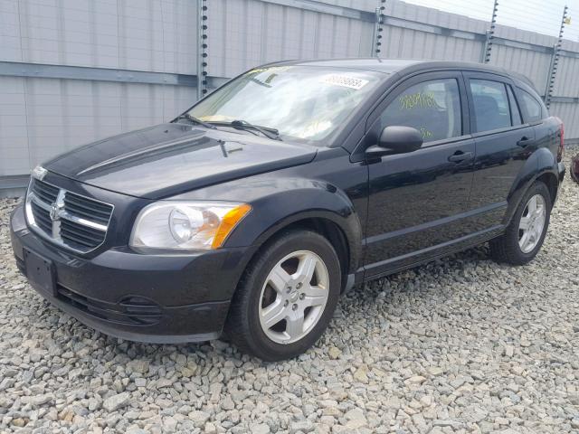 1B3HB48B38D648013 - 2008 DODGE CALIBER SX BLACK photo 2