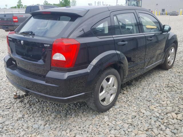 1B3HB48B38D648013 - 2008 DODGE CALIBER SX BLACK photo 4