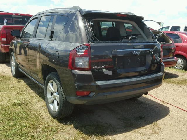 1C4NJDBB6ED586289 - 2014 JEEP COMPASS SP Қоңыр фото 3