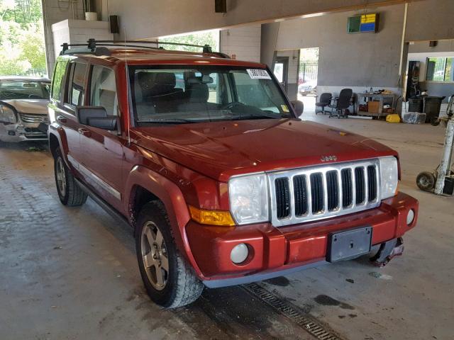 1J4RH4GK2AC113733 - 2010 JEEP COMMANDER RED photo 1