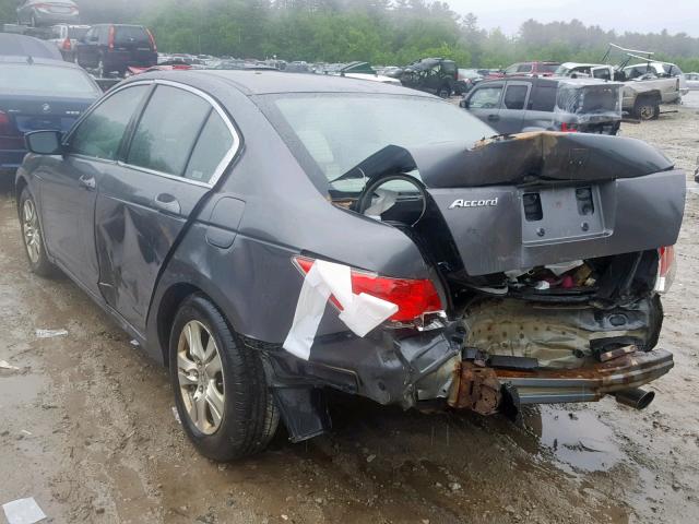 1HGCP26478A079883 - 2008 HONDA ACCORD LXP GRAY photo 3