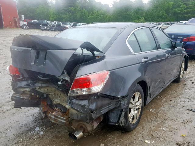 1HGCP26478A079883 - 2008 HONDA ACCORD LXP GRAY photo 4