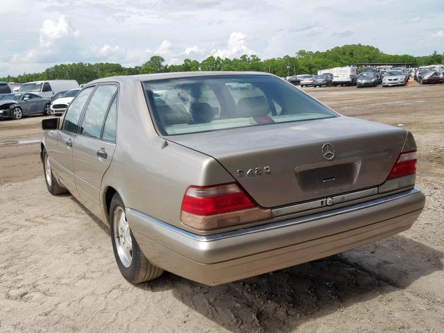 WDBGA43G4VA330686 - 1997 MERCEDES-BENZ S 420 GOLD photo 3