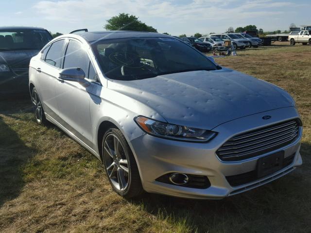 3FA6P0K97ER212635 - 2014 FORD FUSION TIT SILVER photo 1