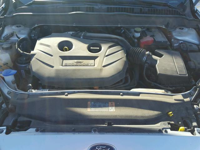 3FA6P0K97ER212635 - 2014 FORD FUSION TIT SILVER photo 7