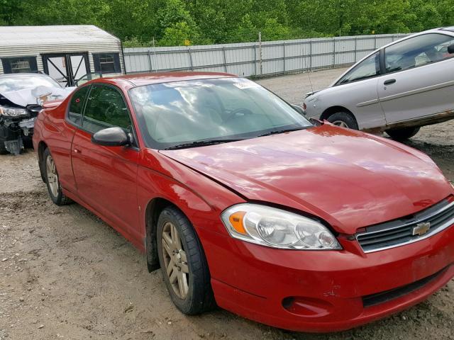 2G1WK15K679419256 - 2007 CHEVROLET MONTE CARL RED photo 1