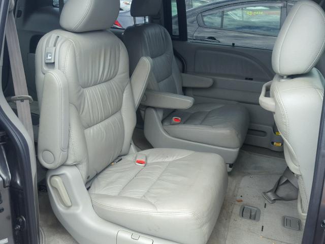 5FNRL38657B407140 - 2007 HONDA ODYSSEY EX GRAY photo 6