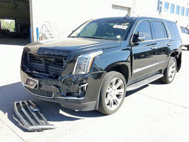 1GYS4MKJ4FR699089 - 2015 CADILLAC ESCALADE L BLACK photo 2