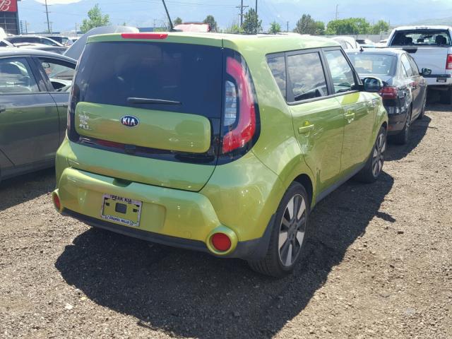 KNDJX3A55E7731758 - 2014 KIA SOUL ! Yaşıl foto 4