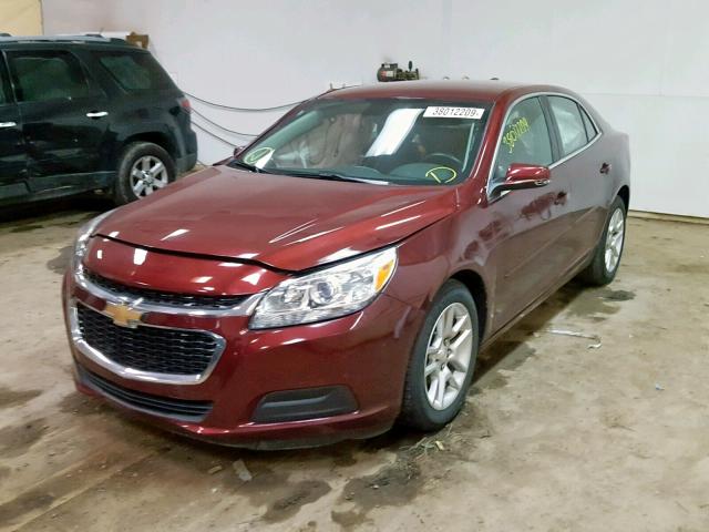 1G11C5SL1FF267288 - 2015 CHEVROLET MALIBU 1LT 栗色 照片 2