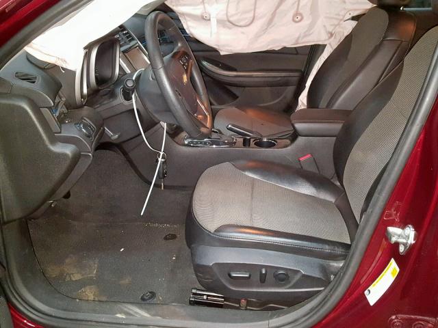 1G11C5SL1FF267288 - 2015 CHEVROLET MALIBU 1LT 栗色 照片 5