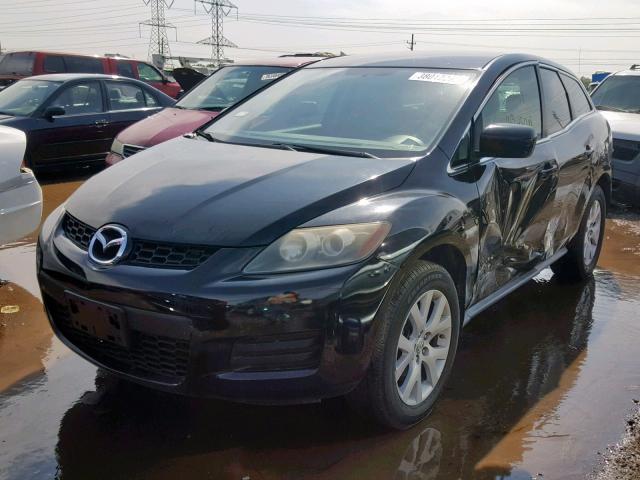 JM3ER29L780203734 - 2008 MAZDA CX-7 BLACK photo 2