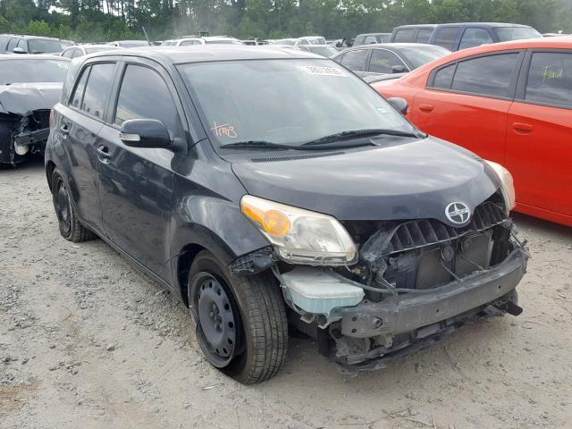 JTKKU4B48C1023702 - 2012 TOYOTA SCION XD BLACK photo 1