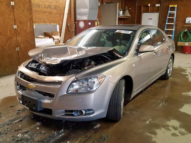 1G1ZK57B78F287229 - 2008 CHEVROLET MALIBU LTZ ყავისფერი ფოტო 2