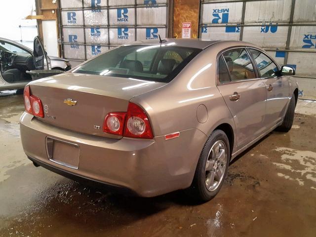 1G1ZK57B78F287229 - 2008 CHEVROLET MALIBU LTZ ყავისფერი ფოტო 4