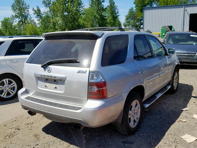 2HNYD18875H524203 - 2005 ACURA MDX TOURIN SILVER photo 4