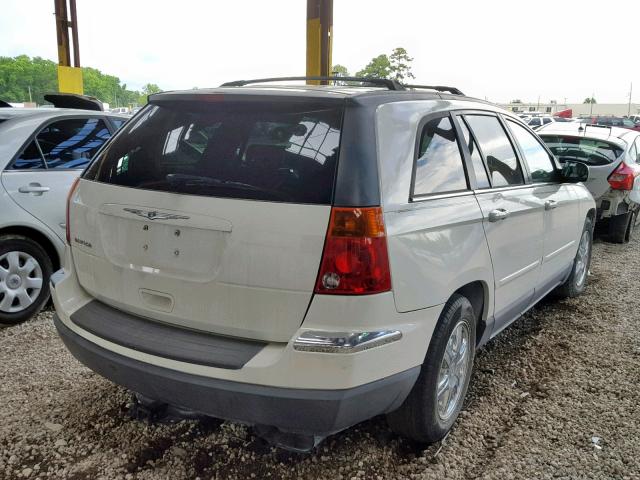 2C8GM68454R614386 - 2004 CHRYSLER PACIFICA WHITE photo 4