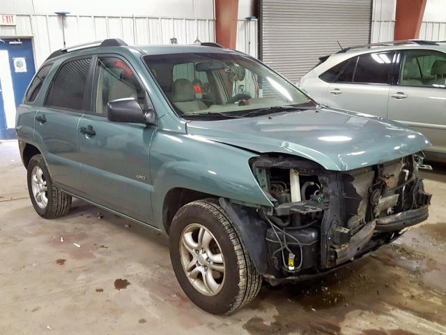 KNDJE723667176606 - 2006 KIA NEW SPORTA GREEN photo 1