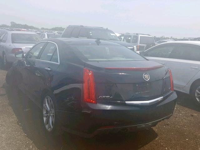 1G6AJ5S36D0150869 - 2013 CADILLAC ATS PERFOR BLACK photo 3