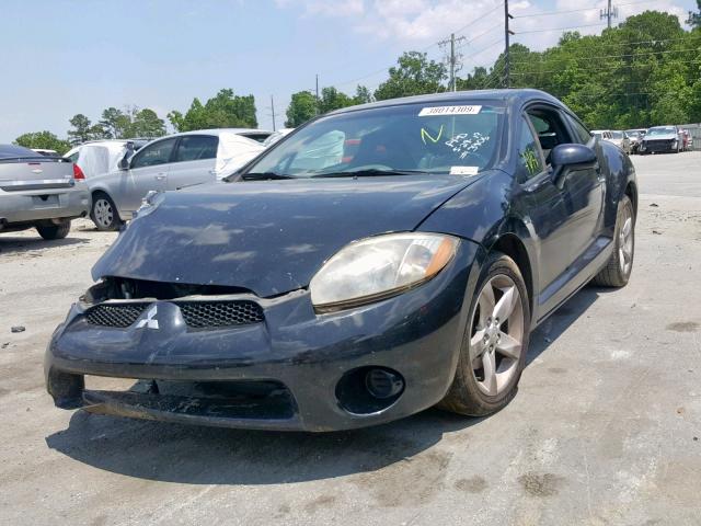 4A3AK24F56E023906 - 2006 MITSUBISHI ECLIPSE GS BLACK photo 2