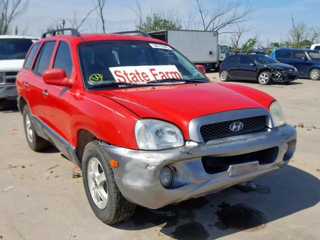 KM8SC13E73U499269 - 2003 HYUNDAI SANTA FE GLS  photo 1