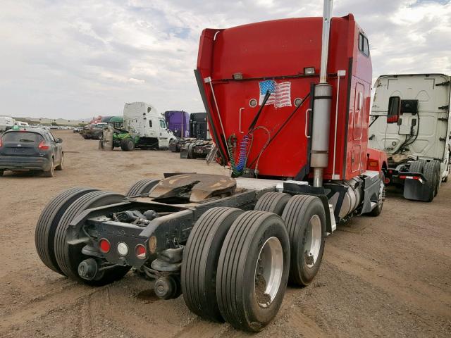 1XKAD69X2SJ672770 - 1995 KENWORTH CONSTRUCTI RED photo 4