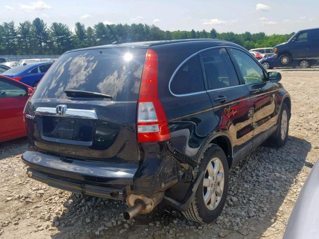 5J6RE48709L010471 - 2009 HONDA CR-V EXL BLACK photo 4