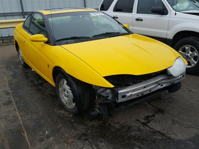 1G8ZY12751Z108847 - 2001 SATURN SC2 YELLOW photo 1