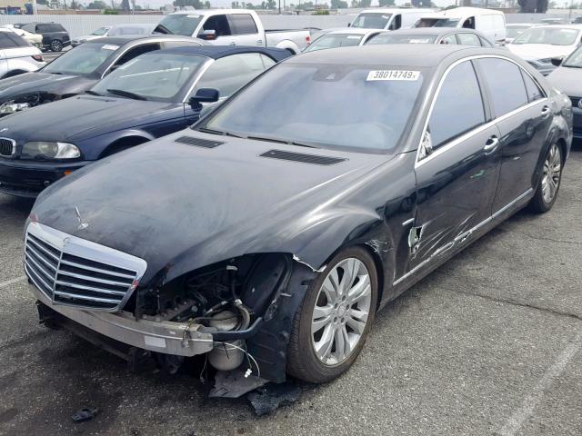 WDDNG9FBXAA316540 - 2010 MERCEDES-BENZ S 400 BLACK photo 2