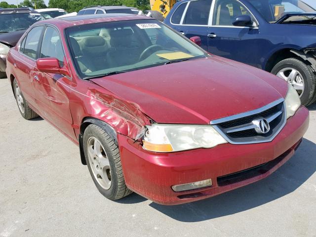 19UUA56692A029941 - 2002 ACURA 3.2TL RED photo 1