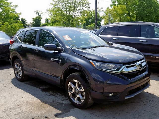 2HKRW2H81HH652412 - 2017 HONDA CR-V EXL BLACK photo 1