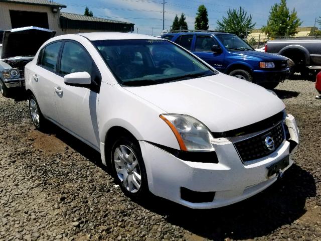 3N1AB61E27L681127 - 2007 NISSAN SENTRA 2.0 WHITE photo 1