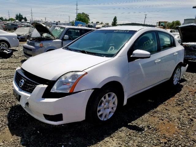 3N1AB61E27L681127 - 2007 NISSAN SENTRA 2.0 WHITE photo 2