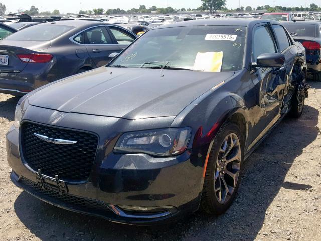 2C3CCABG9FH868043 - 2015 CHRYSLER 300 S CHARCOAL photo 2