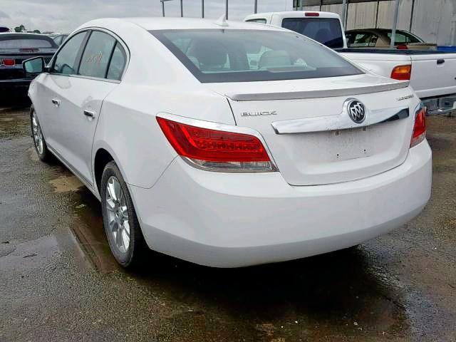 1G4GA5ERXCF179838 - 2012 BUICK LACROSSE WHITE photo 3