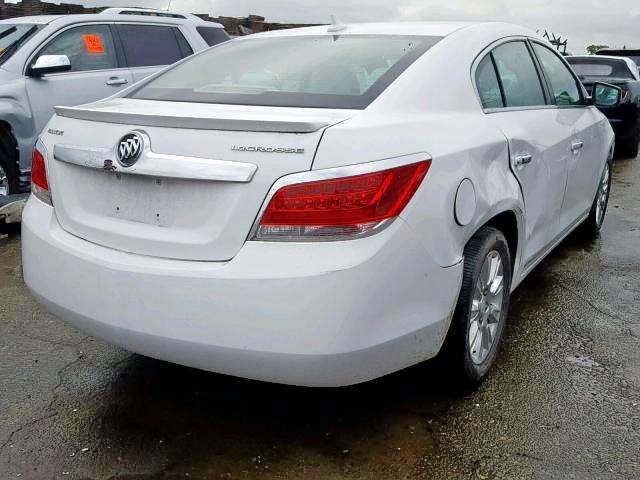 1G4GA5ERXCF179838 - 2012 BUICK LACROSSE WHITE photo 4