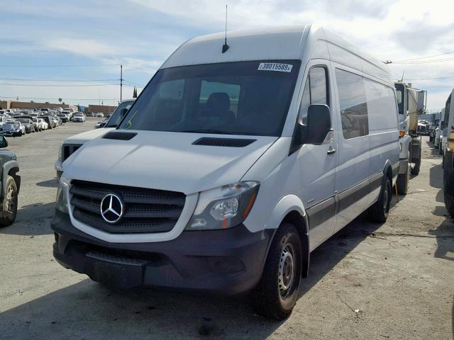 WD3PE8CDXGP197431 - 2016 MERCEDES-BENZ SPRINTER 2 WHITE photo 2