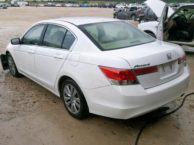 1HGCP2F8XBA116919 - 2011 HONDA ACCORD EXL WHITE photo 3