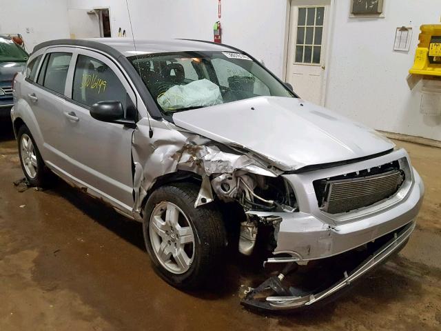 1B3HB48A49D259602 - 2009 DODGE CALIBER SX SILVER photo 1