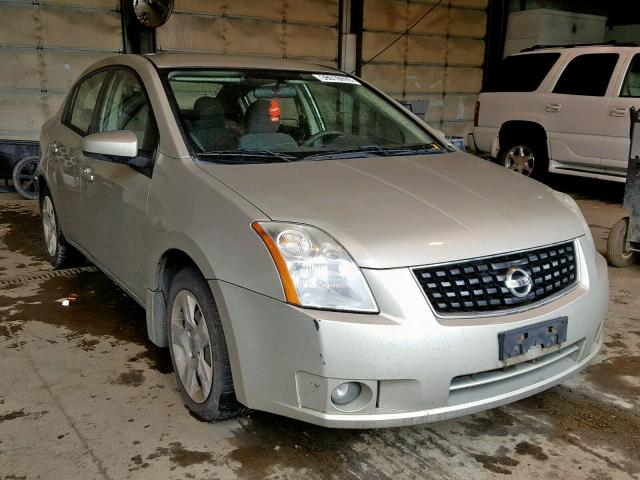 3N1AB61E28L615288 - 2008 NISSAN SENTRA 2.0 TAN photo 1