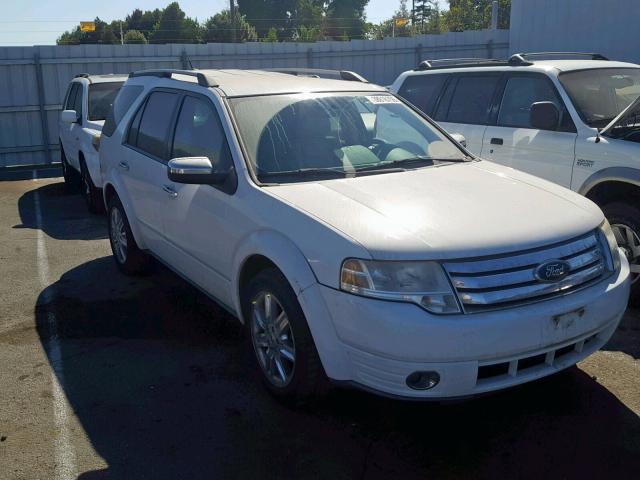 1FMDK03W78GA37783 - 2008 FORD TAURUS X L WHITE photo 1