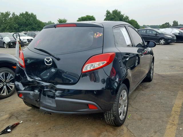 JM1DE1KY9E0172904 - 2014 MAZDA MAZDA2 SPO BLACK photo 4