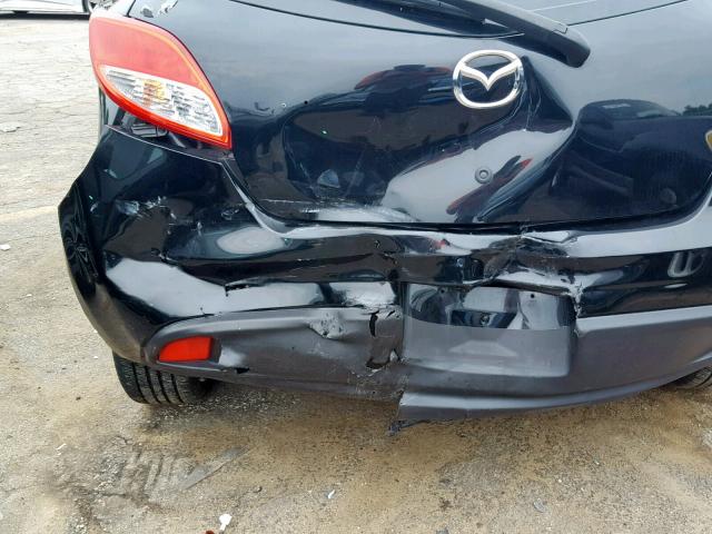 JM1DE1KY9E0172904 - 2014 MAZDA MAZDA2 SPO BLACK photo 9