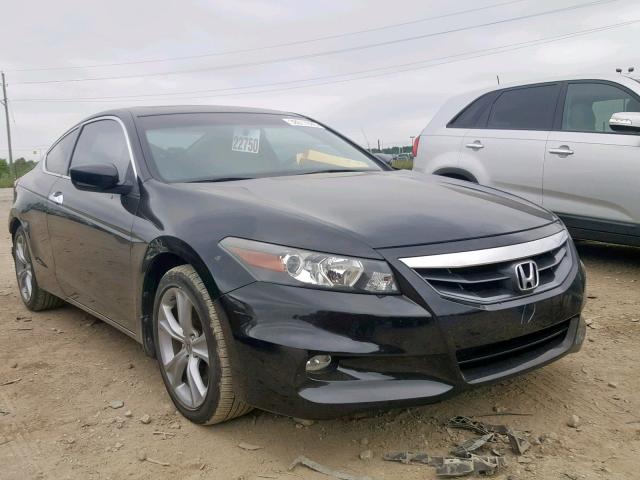 1HGCS2B87BA005619 - 2011 HONDA ACCORD EXL BLACK photo 1