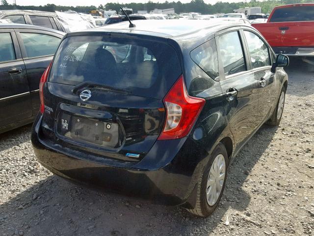 3N1CE2CPXEL400549 - 2014 NISSAN VERSA NOTE BLACK photo 4