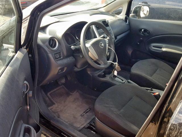 3N1CE2CPXEL400549 - 2014 NISSAN VERSA NOTE BLACK photo 9