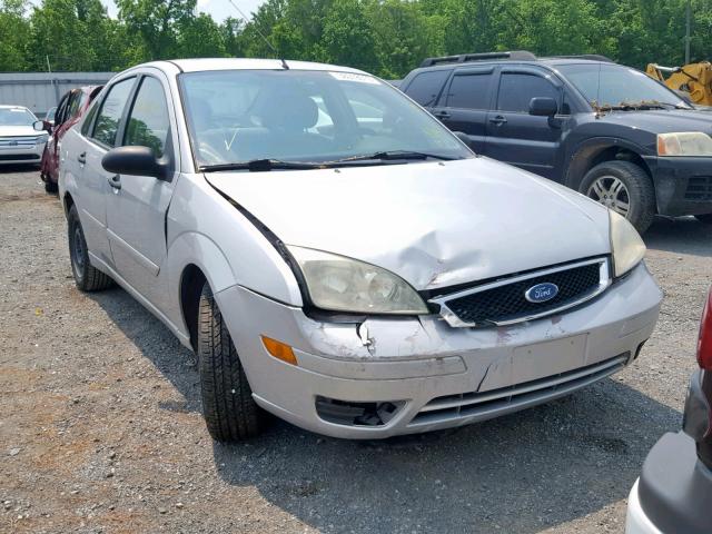 1FAFP34NX7W101590 - 2007 FORD FOCUS ZX4 SILVER photo 1