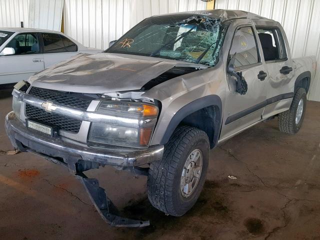 1GCDT33E088215845 - 2008 CHEVROLET COLORADO L SILVER photo 2